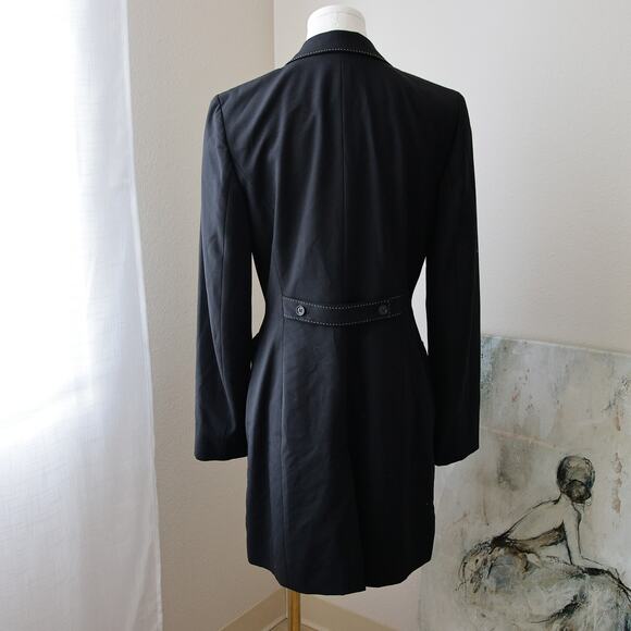 Ann Taylor LOFT Wool blend long jacket size 4 S - Picture 2 of 4